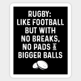 Rugby Like Football But... Sticker